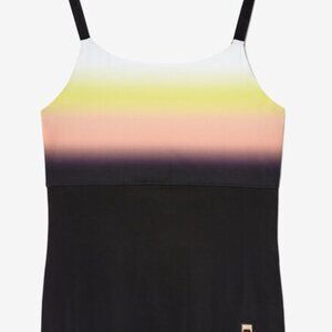 Fila Back Spin Sport Athletic Multi Color Tank Top Women’s Size M NWT